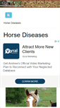 Mobile Screenshot of horse-diseases.com
